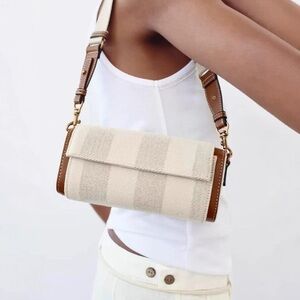 Zara Crossbody / Shoulder Flap Bag